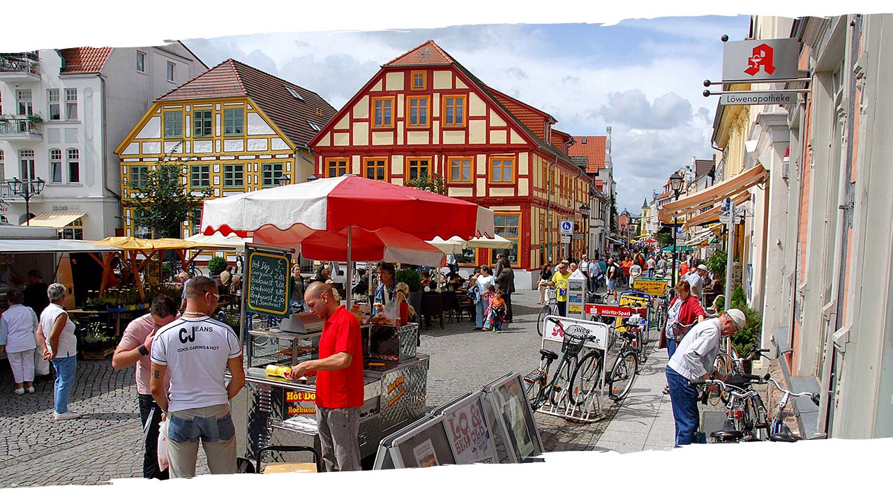 Waren Müritz am Markt Fewo Vieling